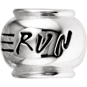 FB Jewels 925 Sterling Silver 10mmRun Bead FB Jewels 925 Sterling Silver 10mmRun Bead